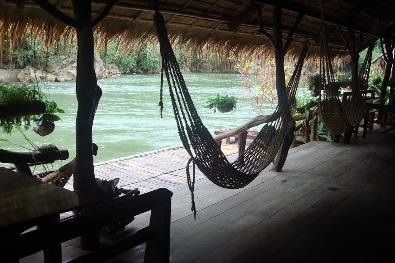 Thailand, Kanchanaburi, Excursion on the River Kwai